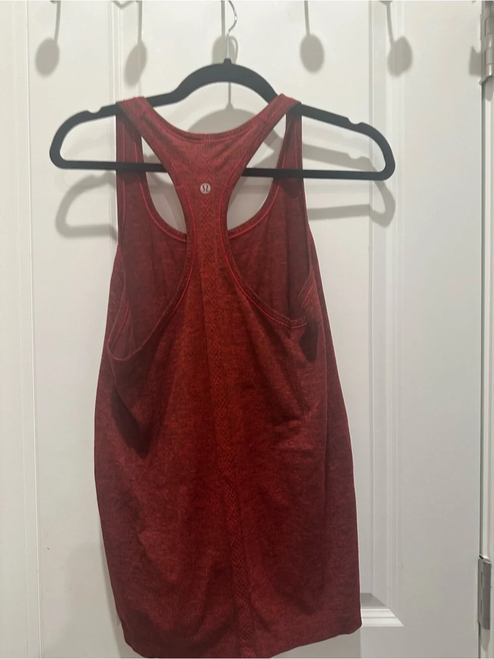 lululemon athletica Red Racerback Tank Top